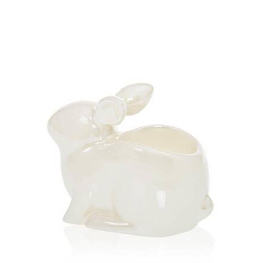 Yankee Candle Pearlescent Crackle Bunny Tea Light Holder £2.99